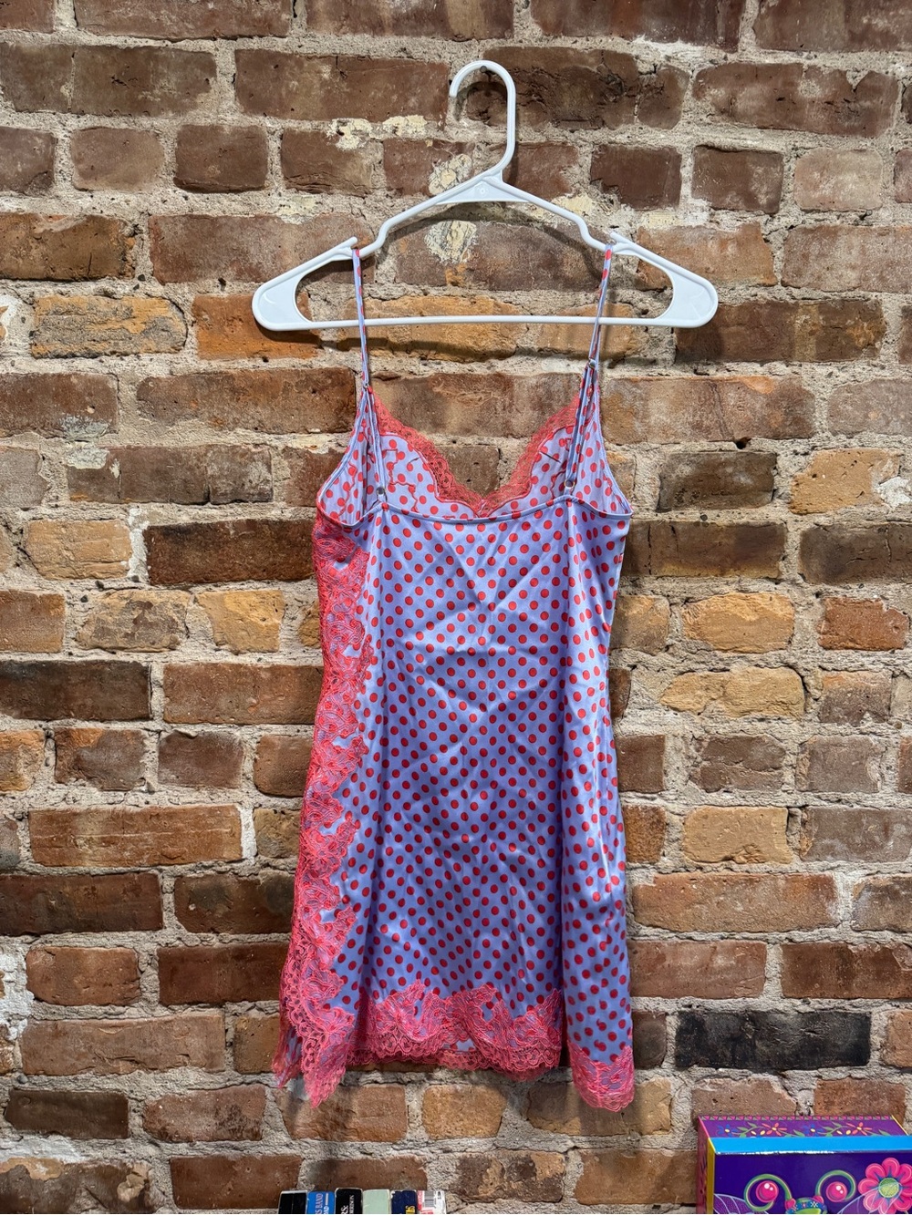 AGENT PROVOCATEUR LUCIE POLKADOT SLIP DRESS - Picture 4 of 5
